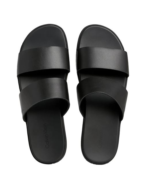 CALVIN KLEIN Men's leather sandals CALVIN KLEIN | HM0HM01414BEH